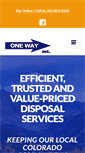 Mobile Screenshot of onewaytrash.com